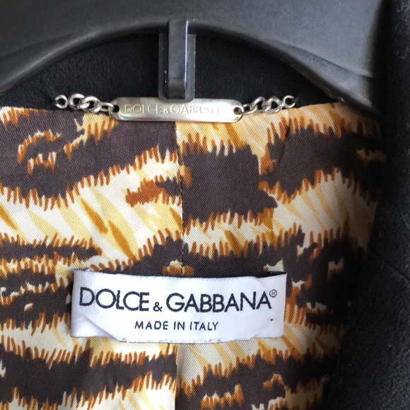 DOLCE & GABBANA Black Blazer - Picture 3 of 14